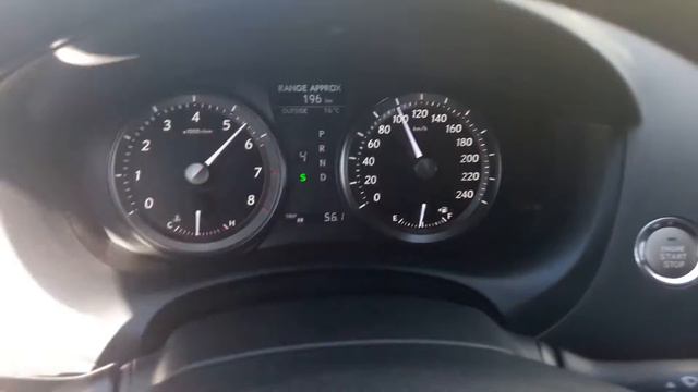 Разгон Lexus ES 350 смотреть онлайн