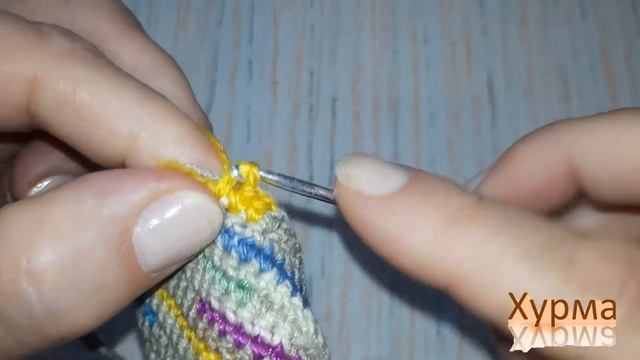 Что можно сделать из коротеньких остатков пряжи смотреть онлайн
