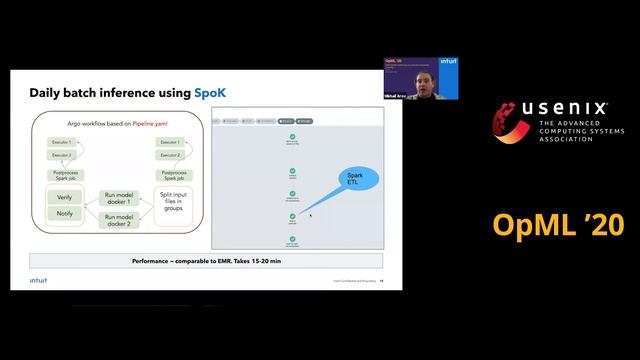 OpML '20 - SPOK - Managing ML/Big Data Spark Workloads at scale on Kubernetes смотреть онлайн