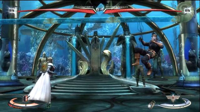 Injustice Gods Among Us: Flashpoint Deathstroke vs. Flashpoint Wonder Woman - (DLC) смотреть онлайн