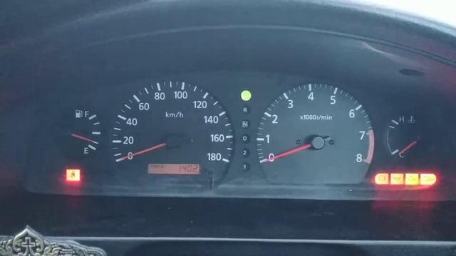 Запуск двигателя в -27, nissan wingroad. смотреть онлайн