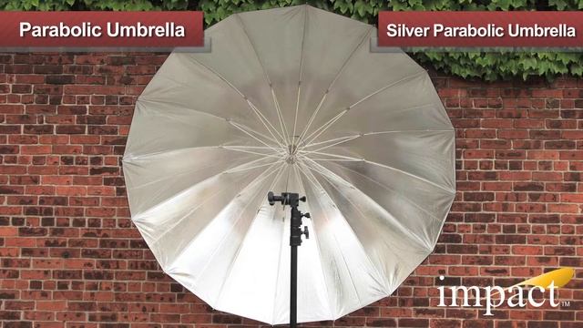 Impact 7' Parabolic Umbrellas - Lightweight, Portable Light Modifier смотреть онлайн