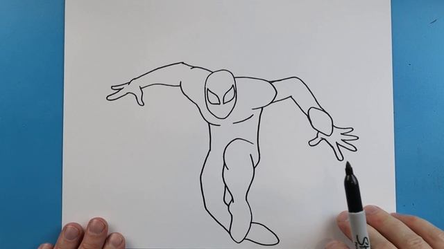 How to Draw SPIDERMAN NO WAY HOME JUMPING смотреть онлайн