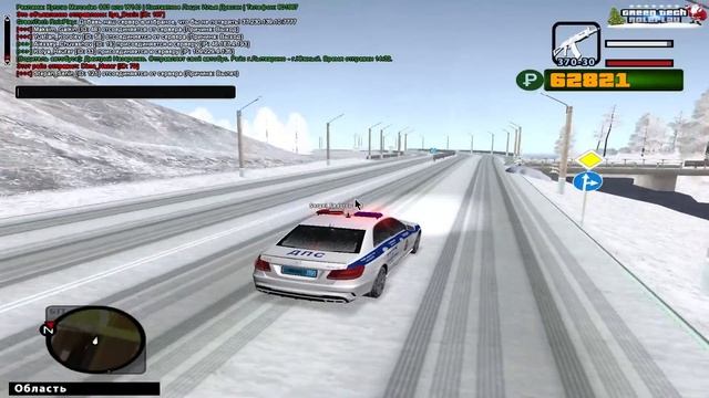 СПЕШИМ НА ОПАСНЫЙ ВЫЗОВ, РАБОТА СОТРУДНИКА ГИБДД - GreenTech RolePlay (CRMP) смотреть онлайн
