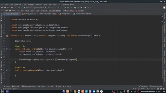 How to Implement Google Map in Android Studio | Google Map in Android смотреть онлайн