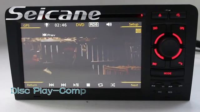 Audi A3 2 Din Radio CD Player Upgrade to In Dash DVD Player with GPS Ipod SD MP3 смотреть онлайн