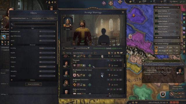 Count Azeari of Alto Aragon - Crusader Kings 3 - Part 7 смотреть онлайн