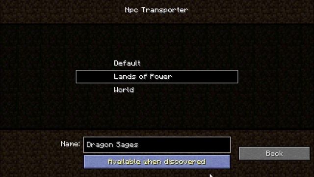 1.6.4 How to Use: Custom NPC Mod Part 6: Transporter Role