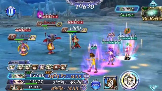 Dissidia Final Fantasy Opera Omnia. Seymour Intersecting Wills LUFENIA+. Terra, Leila, Garnet смотреть онлайн