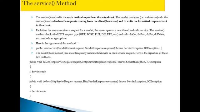 SERVLET LIFECYCLE || ENTERPRISE JAVA || TYBSCIT|| SEM V смотреть онлайн