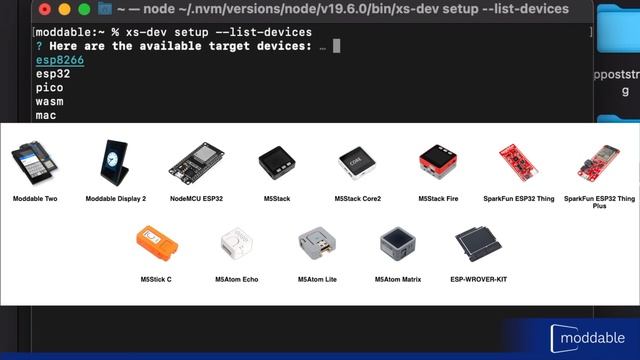 Get Started with the Moddable SDK Using xs-dev смотреть онлайн