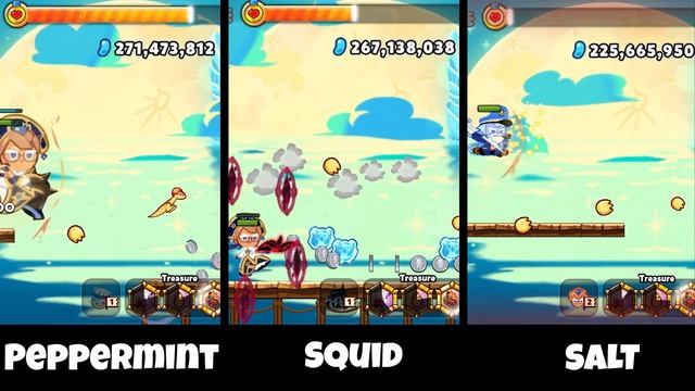 CROB COMPARISON PEPPERMINT SALT SQUID CookieRun Ovenbreak смотреть онлайн