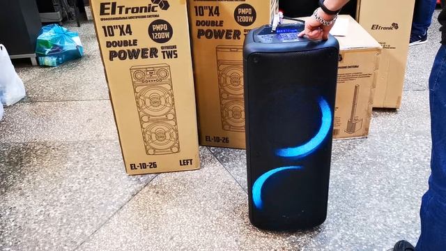 Крутая колонка комбик Eltronic El 1025 едет в Ульяновск для Руслана Наилевича смотреть онлайн
