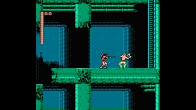 Dendy (Famicom,Nintendo,Nes) 8-bit Blue Shadow (Kage, Shadow of the Ninja) Stage 3