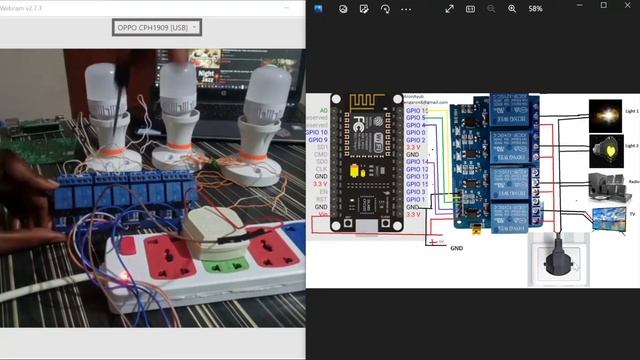 IoT Smart Home - Controlling House appliances using ESP32-node MCU/esp8266 and Cayenne Cloud Part2 смотреть онлайн