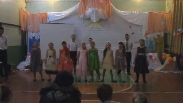 "Иди дорогою добра" - финальная песня (МОУ Есаульская СОШ), 8 марта смотреть онлайн