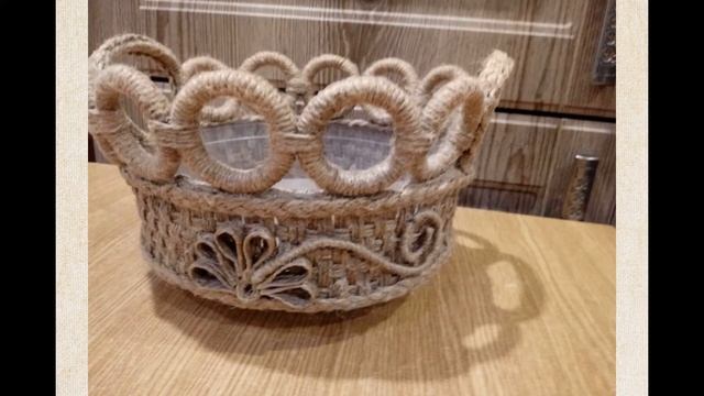 Поделки из джута смотреть онлайн