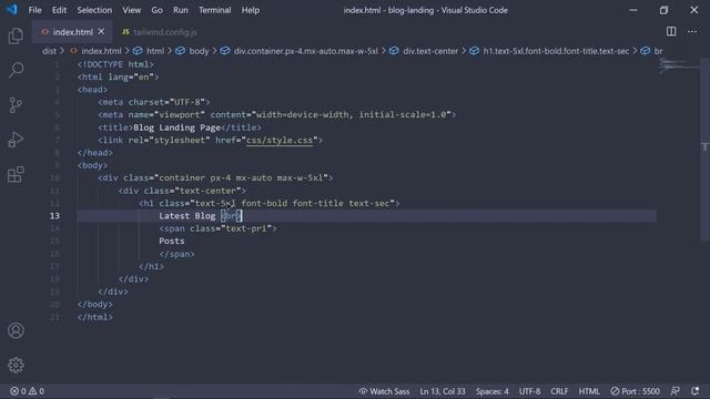 Tailwind CSS Tutorial for Beginners #4 - Let's Do The Coding! смотреть онлайн