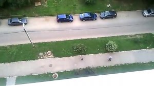 эксперемент. что будет если попрыгунчик кинуть с 9 этажа