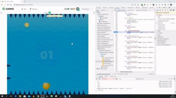 How to hack - Spiky Fish on Gamee