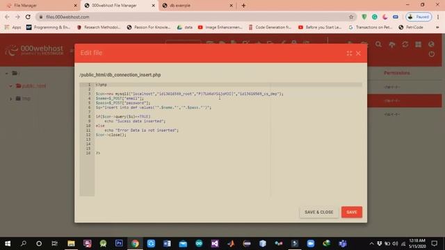how to live website and use 000webhost database free|| Follow all steps to become web developer смотреть онлайн