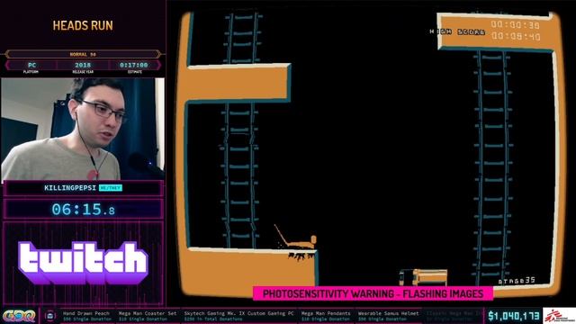 Heads Run by killingpepsi in 12:56 - Summer Games Done Quick 2021 Online смотреть онлайн