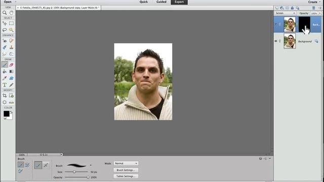 How To Add A Black Layer Mask In Photoshop Elements смотреть онлайн