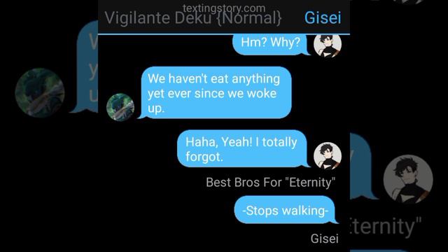 Genshin Impact Au - Deku Au Texting Story - Part 6 смотреть онлайн