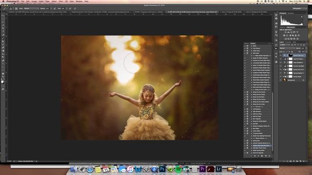 Editing in Photoshop | Gorgeous Dress by Anna Triant Couture смотреть онлайн