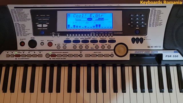 Yamaha PSR 550 Factory Demo смотреть онлайн