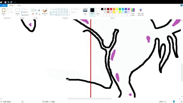How To Draw The Ferrari Logo Using MS Paint | Come Disegnare Il Logo Ferrari