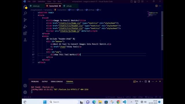 Django Web App Image to Sketch Converter || Part 1 смотреть онлайн