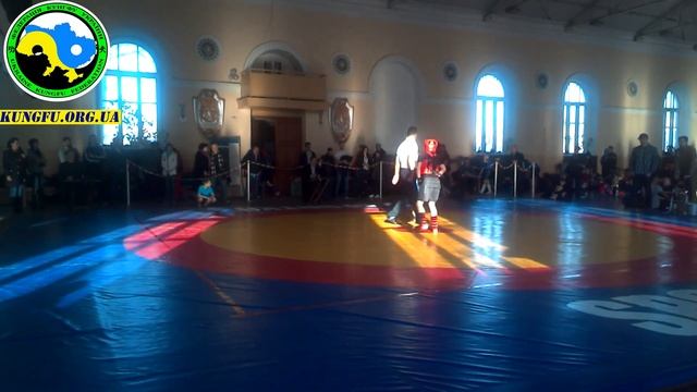 Бой 21 раунд 3 Саньда. Чемпионат Украины по КУНГФУ 26-27.03.2016