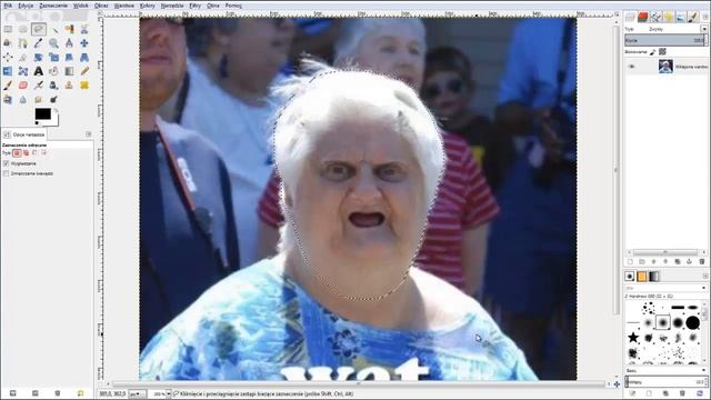 Jak rysować głową? Gimp poradnik смотреть онлайн