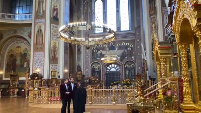 Сюжет со съёмок группы LARGO в Екатерининском кафедральном соборе смотреть онлайн