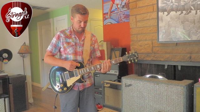 1998 Gibson Les Paul Standard & 1965 Supro Vibra-Verb Amp смотреть онлайн