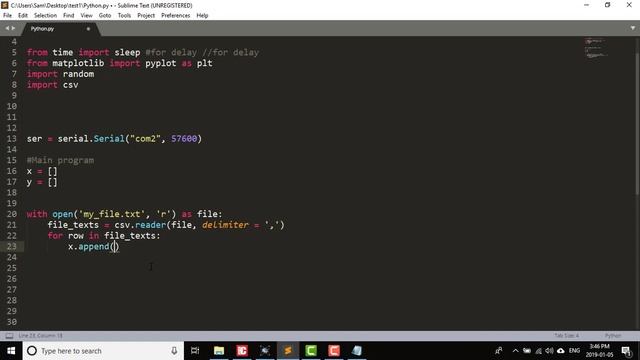 Python Programming with Embedded Systems - Part 14: Matplotlib Plot From File смотреть онлайн