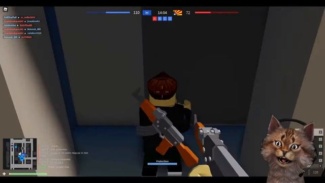 Поле битвы Роблокс шутер Polybattle Roblox смотреть онлайн