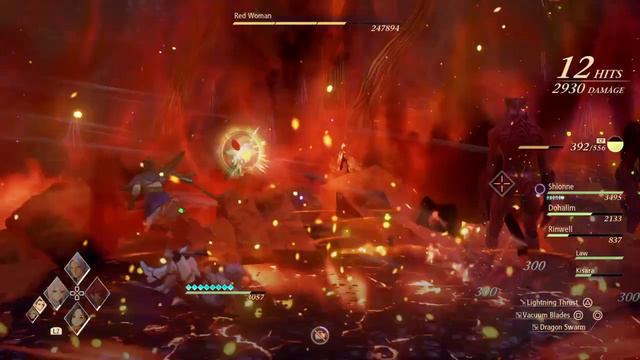 Tales Of Arise Red Women Bosses Fight (Hard)