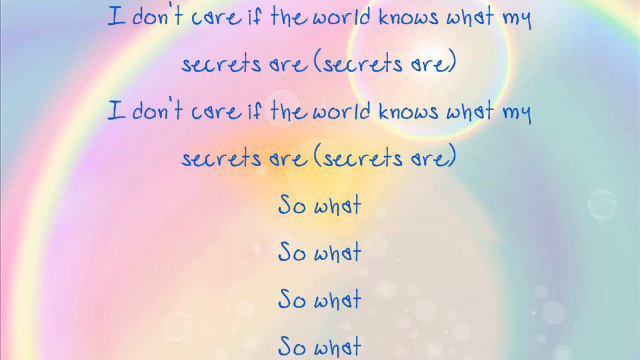 Mary Lambert - Secrets Lyrics смотреть онлайн