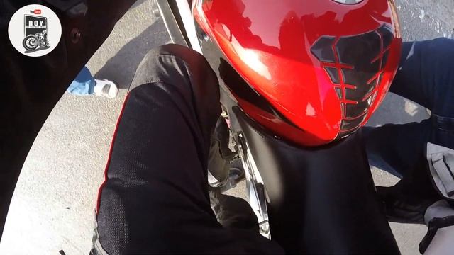 HONDA CBR600 F4i ACCIDENT