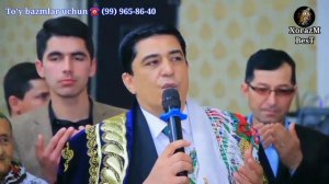 Огабек Исмаилов никох туйи охирида Огабек Собиров уз шогиртига фотха берди.