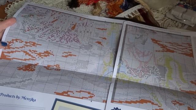 Вышивка крестом. Открываю набор Мережки "Посвящение в рыцари" смотреть онлайн