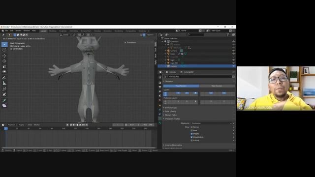 Blender 2.9: Rigging Using Rigify смотреть онлайн