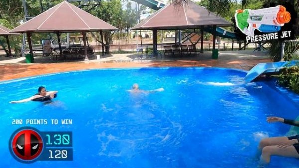 NERF GUN GAME | SUPER SOAKER EDITION 2.0 (Nerf First Person Shooter)