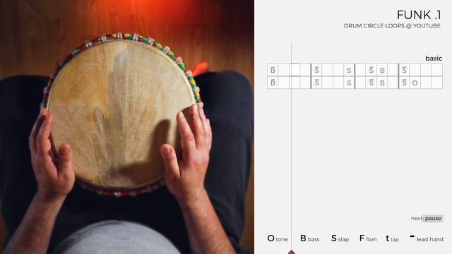 Learn A Funk Rhythm For Djembe [Funk 1]