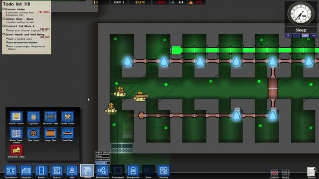 Prison Architect #2 - Продолжение Строительства смотреть онлайн