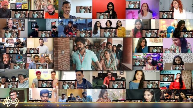 Master - Official Teaser Girls VS Boys MEGA REACTION Mashup | Thalapathy Vijay смотреть онлайн
