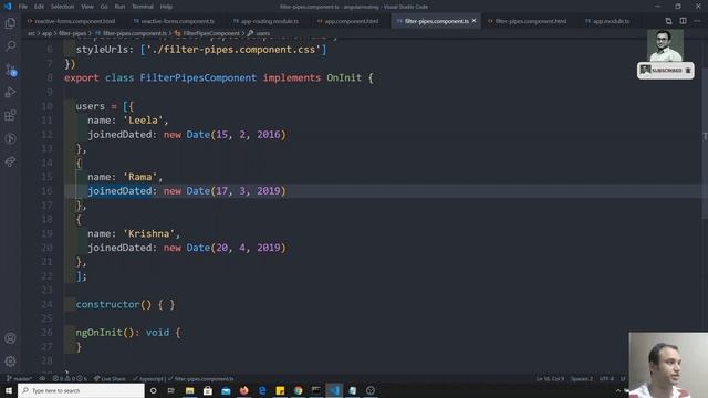 87. Pipes in Angular. Chaining Multiple Pipes, parameterized Pipes in the Angular. смотреть онлайн