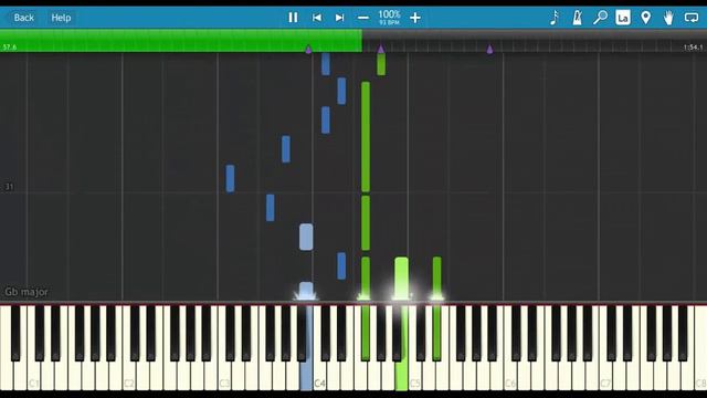 Fairytale by John Powell - Shrek 2001 | Synthesia Piano Tutorial смотреть онлайн